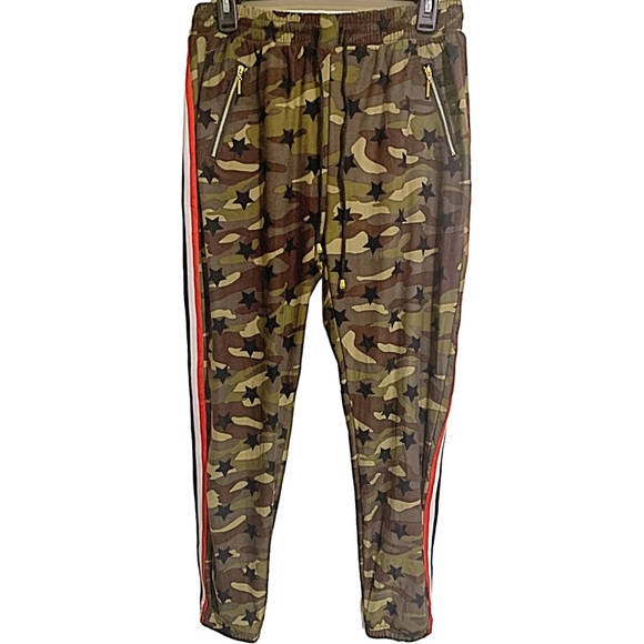 NEW Indero Joggers Camo Stretchy Loungewear Joggers Size L/XL - Picture 2 of 9